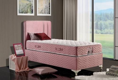 Pink Yataklı Baza 